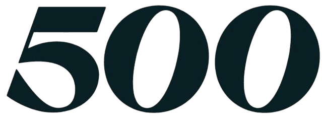 Logo of https://500.co